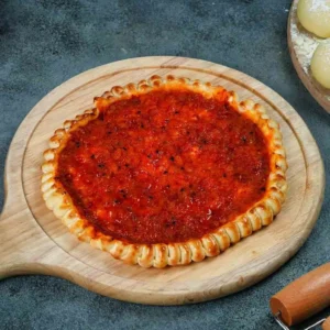 فطيرة محمرة سادة